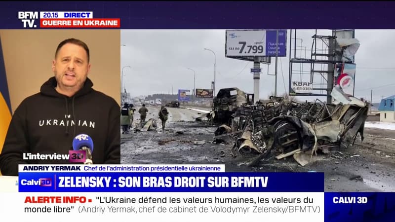 Andriy Yermak, bras droit de Volodymyr Zelensky: “La victoire de l’Ukraine sera celle de l’ensemble du monde civilisé”