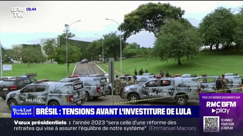 Brésil: la tension règne à l’approche de l’investiture de Lula