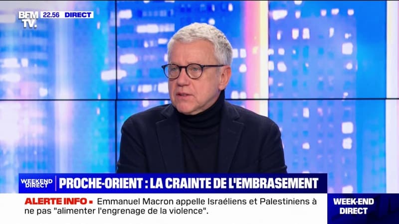 Bruno Tertrais, directeur adjoint de la Fondation pour la recherche stratégique, analyse l’escalade de la violence au Proche-Orient
