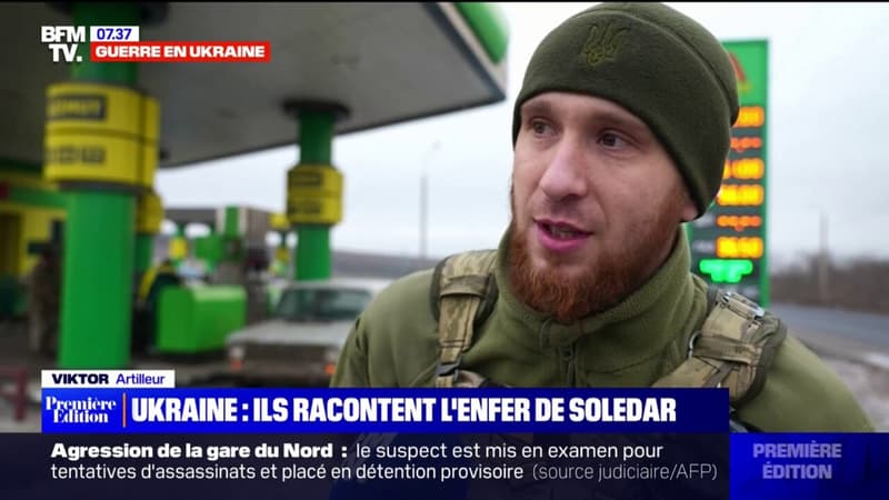 “C’est la bataille la plus sanglante”: ces soldats ukrainiens racontent l’enfer de Soledar