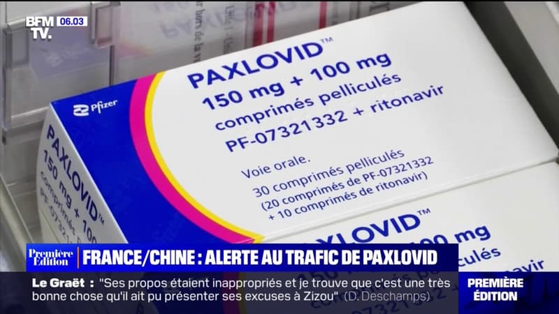 Covid-19: alerte au trafic de Paxlovid, un antiviral parfois revendu des milliers d’euros à des Chinois