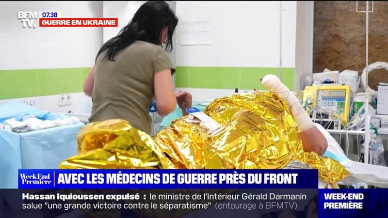 Dans le Donbass, reportage aux côtés des médecins de guerre ukrainiens