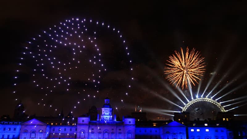 Nouvel An 2023: la reine Elizabeth II a l’honneur du feu d’artifice à Londres