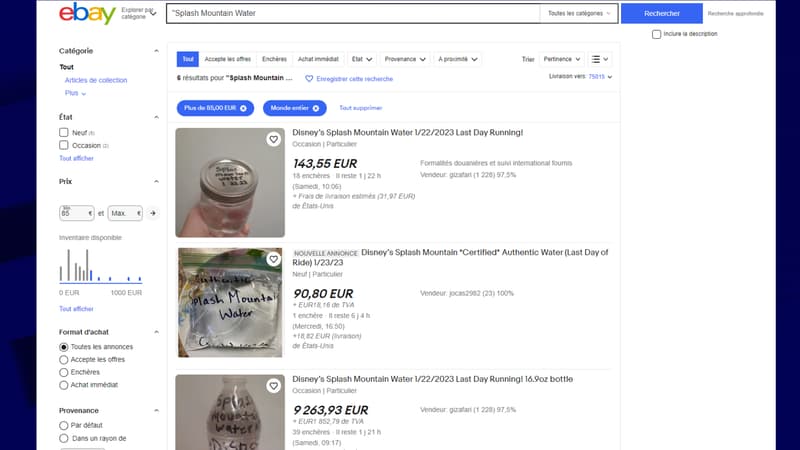 Une attraction de Disney World jugée raciste ferme, son eau est vendue aux enchères sur eBay