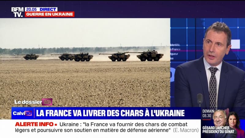 Emmanuel Macron annonce que la France livrera des “chars de combat légers” à l’Ukraine