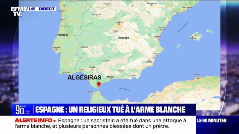 Espagne: un sacristain tué et un prêtre blessé dans une attaque à l’arme blanche dans une église au sud du pays