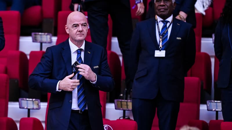 Coupe du monde: Infantino a demandé à être filmé à chaque match