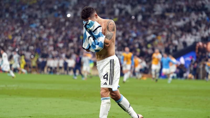 Argentine-France: Montiel a pleuré en concédant le penalty de Mbappé