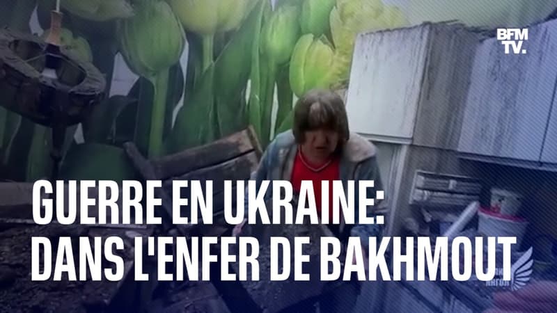 Guerre en Ukraine: dans l’enfer de Bakhmout
