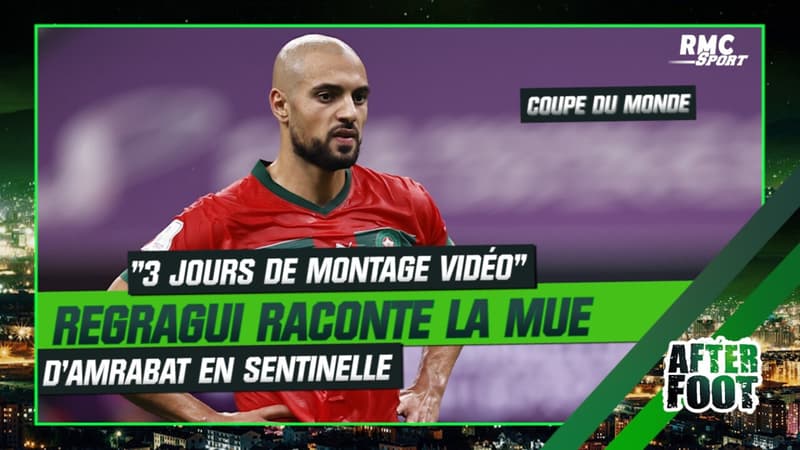 “J’ai fait trois jours de montage vidéo” : Regragui raconte la mue d’Amrabat en sentinelle