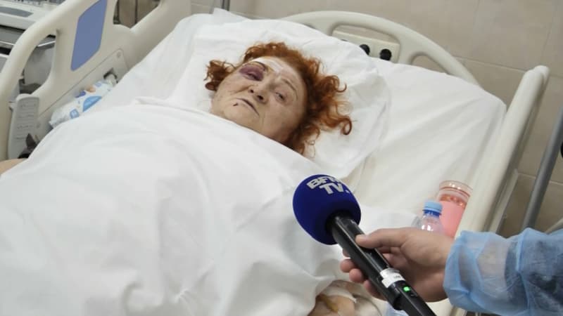 “Ma tête saignait”: une grand-mère rescapée de la frappe russe sur Dnipro se dit “très chanceuse”