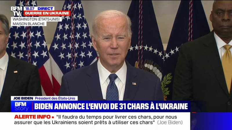 Joe Biden: “Nous ne laisserons pas une nation voler un territoire par la force”