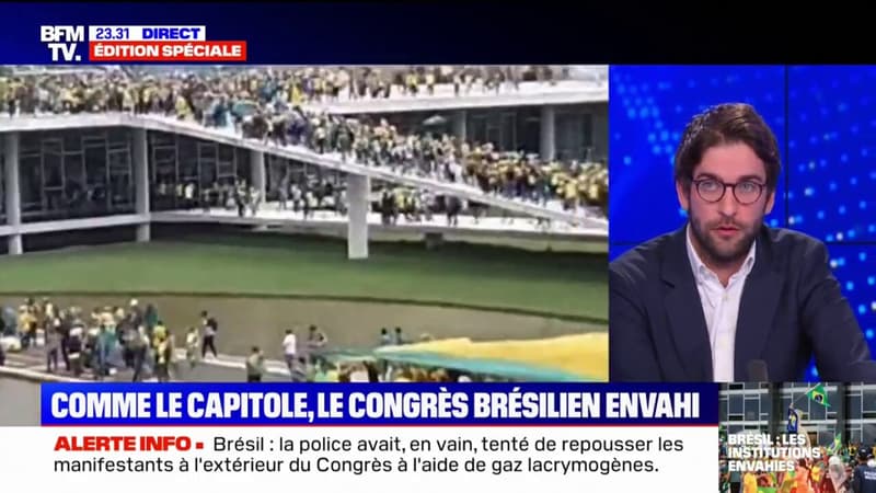 L’ENQUÊTE – Brésil: les pro-Bolsonaro radicaux filment leur prise d’assaut en live sur les réseaux sociaux