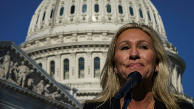 Antivax, conspirationniste… Marjorie Taylor Greene se voit colistière de Trump pour la présidentielle de 2024