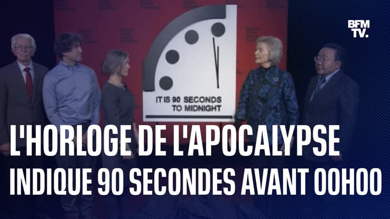 L’horloge de l’apocalypse est à 90 secondes de minuit, un record