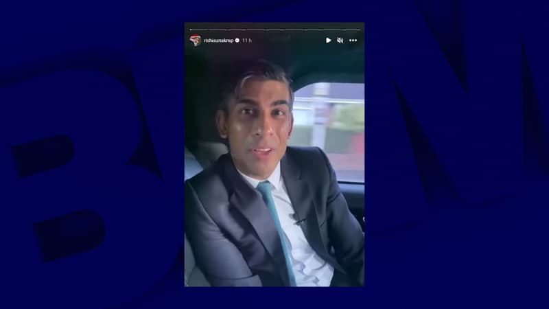Royaume-Uni: le Premier ministre Rishi Sunak filmé à bord d’une voiture sans sa ceinture de sécurité