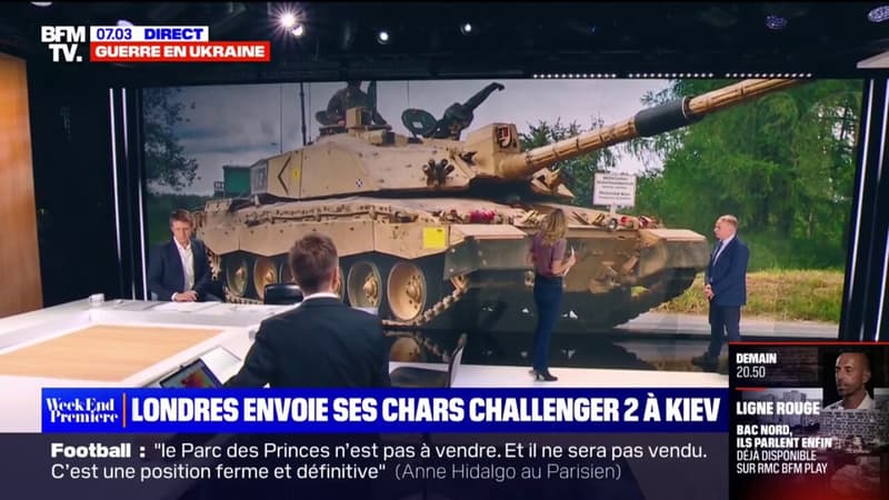 Le Royaume-Uni annonce la livraison “dans les prochaines semaines” de 14 chars lourds Challenger 2 à l’Ukraine