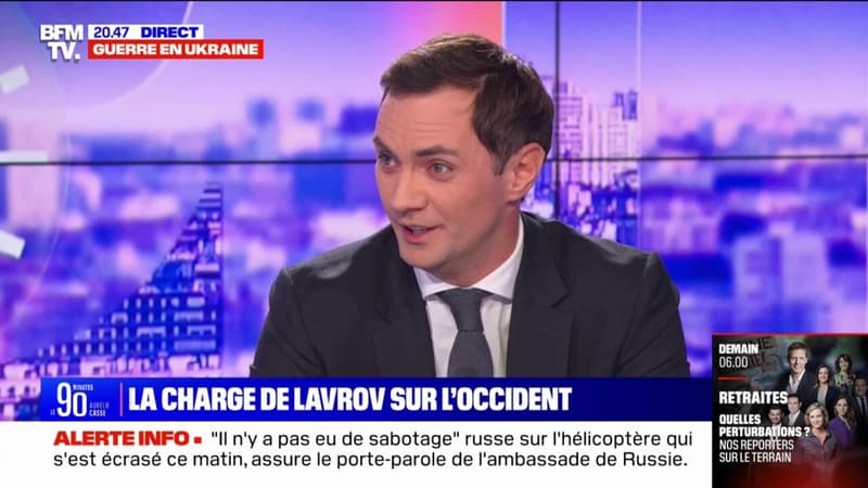 Le porte-parole de l’ambassade de la Russie dénonce “une coalition européenne contre” son pays
