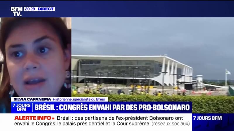 Lieux de pouvoir brésiliens envahis: “C’est une tentative de coup d’État”, réagit Silvia Capanema, historienne spécialiste du Brésil