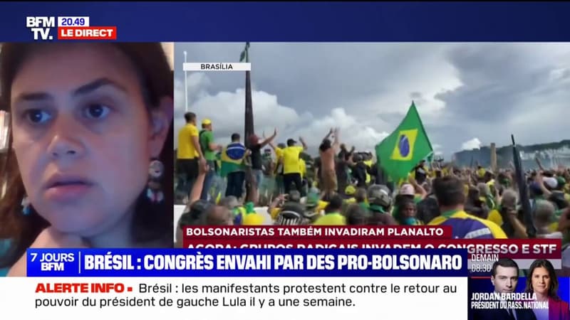 Lieux de pouvoir brésiliens pris d’assaut: “Ce sont les militants les plus radicaux”, explique Silvia Capanema, historienne spécialiste du Brésil