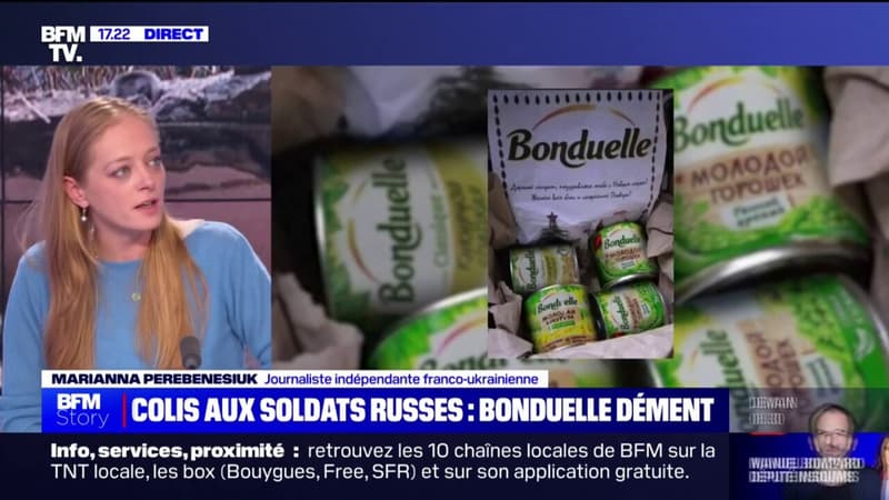 Marianna Perebenesiuk: “Je suis choquée que Bonduelle soit restée en Russie”