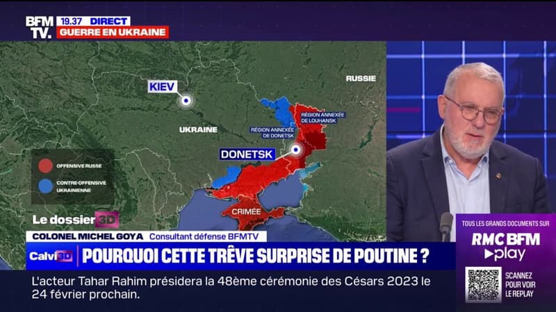 Michel Goya sur la guerre en Ukraine: “Sur le terrain, un cessez-le-feu de 36h ne va pas changer grand-chose”