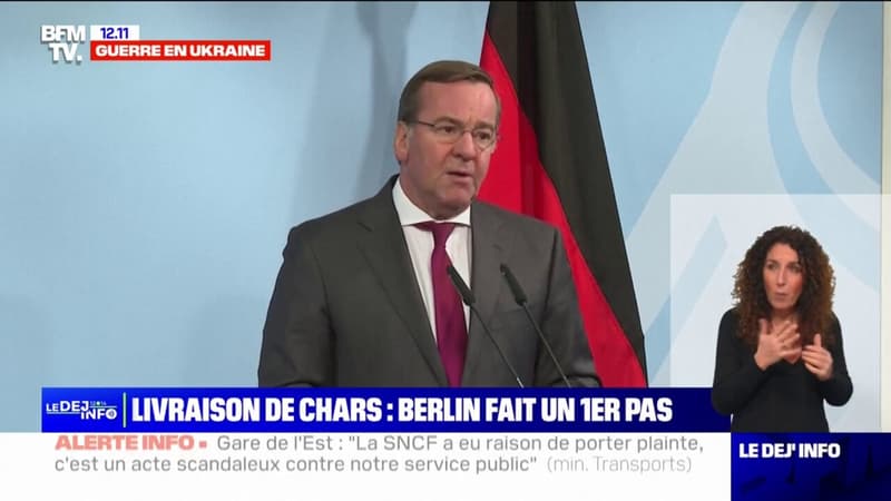 “Nous ne faisons pas obstacle”: le ministre allemand de la Défense donne son feu vert pour la formation des Ukrainiens aux chars Leopard