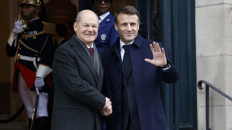 Macron et Scholz tentent d’afficher l’unité franco-allemande retrouvée
