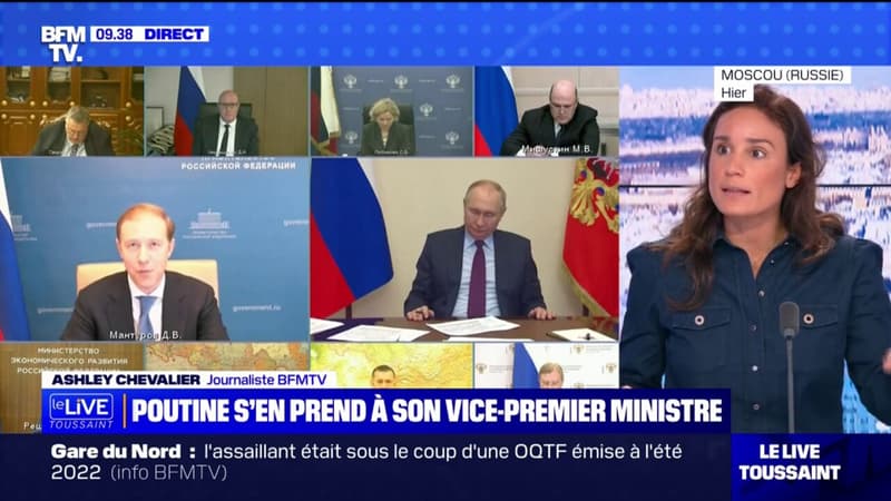 “Pourquoi jouez-vous à l’imbécile?”: Poutine s’en prend à son vice-Premier ministre en pleine réunion