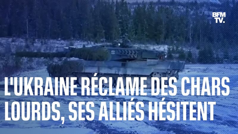 Pourquoi l’Ukraine réclame-t-elle tant des chars lourds à ses alliés?