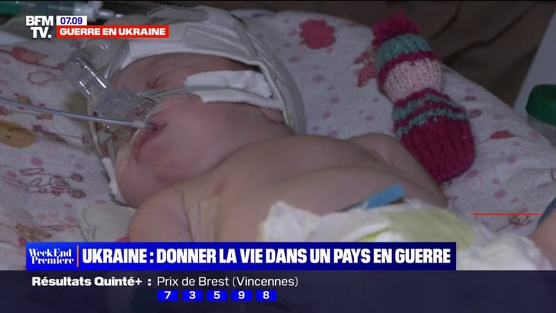 Ukraine: au cœur de la plus grande maternité de Kiev en temps de guerre