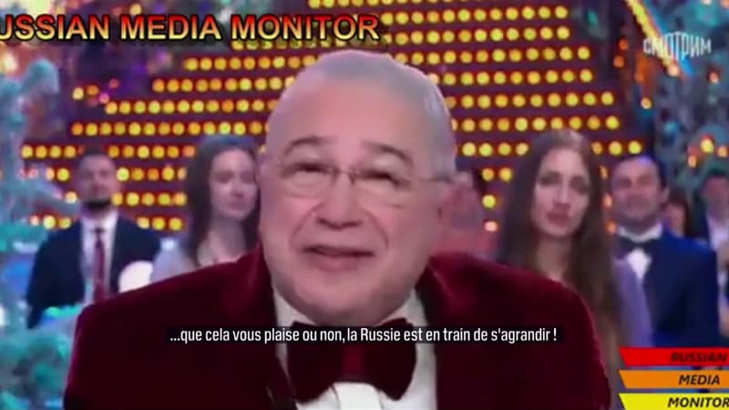 “La Russie est en train de s’agrandir”: l’étonnant Nouvel An de la télévision russe d’État