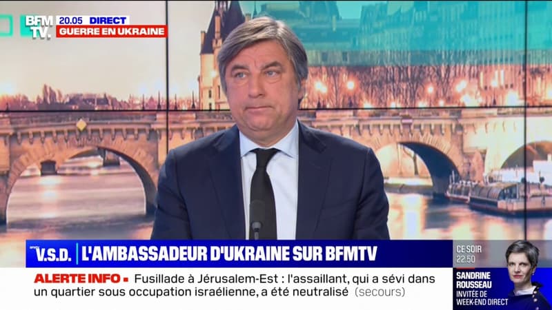 Vadym Omelchenko, ambassadeur d’Ukraine en France: “Plusieurs pays ont donné leur accord pour livrer 321 chars lourds à l’Ukraine”
