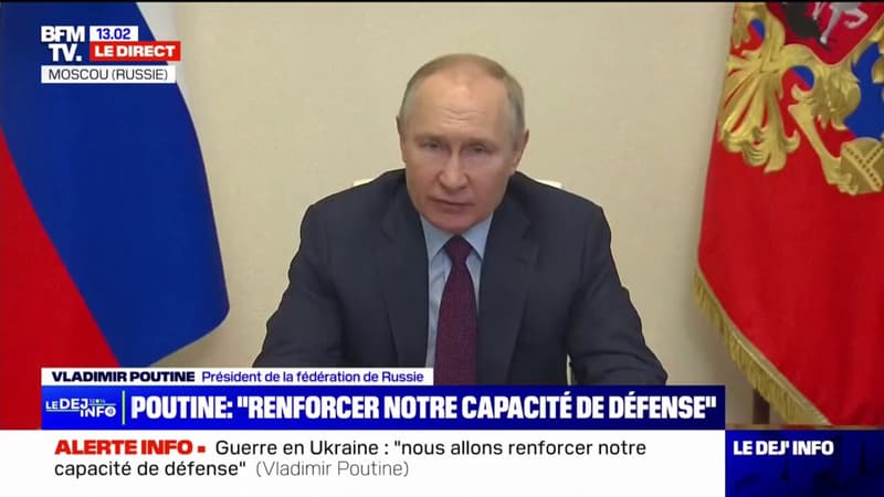 Vladimir Poutine: “Il faudrait construire des mesures de politiques économiques pour que les salaires des gens augmentent”