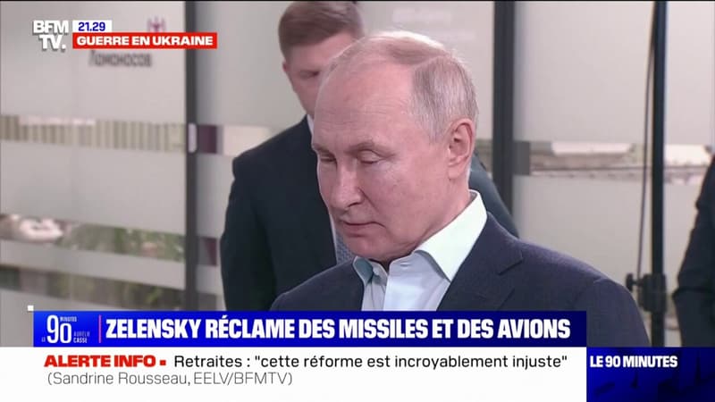 Vladimir Poutine: “Je tiens à vous remercier, vous et vos camarades combattants qui ont pris part à la lutte pour la défense du peuple – vos compatriotes, nos compatriotes aujourd’hui”