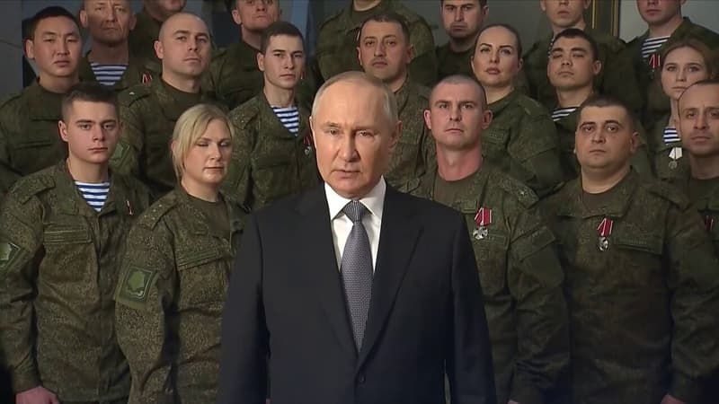Vladimir Poutine et Volodymyr Zelensky ont présenté leurs vœux pour l’année 2023