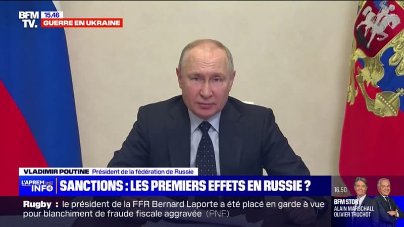 Vladimir Poutine évoque “une pénurie de certains médicaments” en Russie