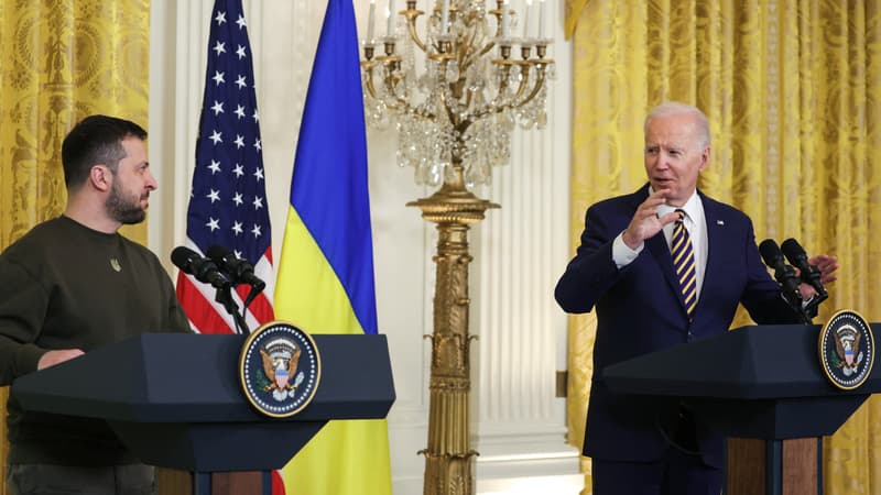 “L’équivalent d’un bataillon ukrainien”: Biden annonce la livraison de 31 chars Abrams à l’Ukraine