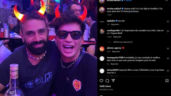 Nicolas Waldorf en couple : il partage une photo touchante avec son compagnon