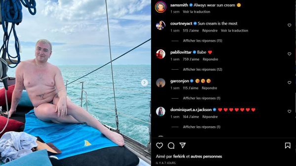 Sam Smith : la photo très osée du chanteur en vacances révèle une surprise