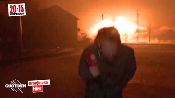 "Tu as mal ou pas ?" : l’équipe de Quotidien sous le choc après avoir été visée par un missile en Ukraine