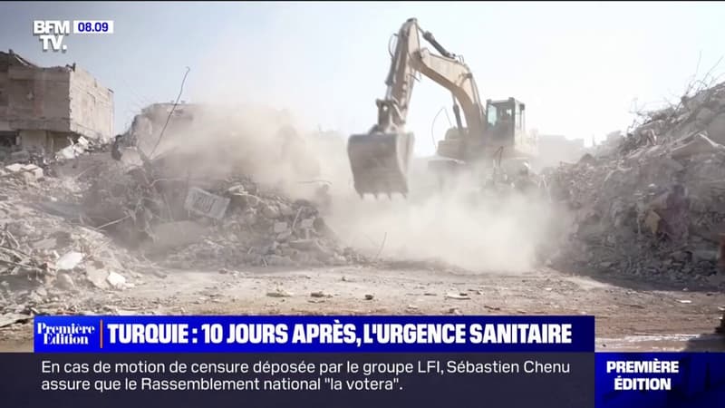 10 jours après le séisme en Turquie, la vie est devenue un cauchemar sanitaire