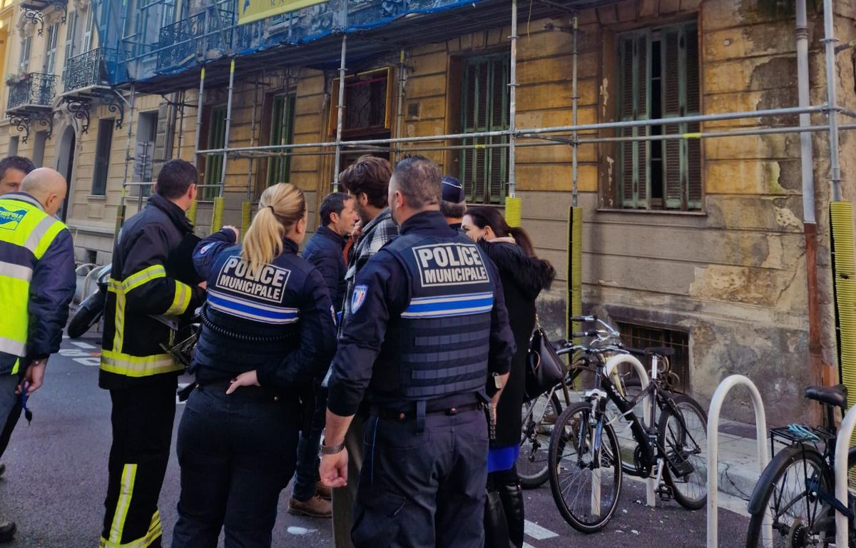 Nice : Un immeuble qui menace de s’effondrer évacué