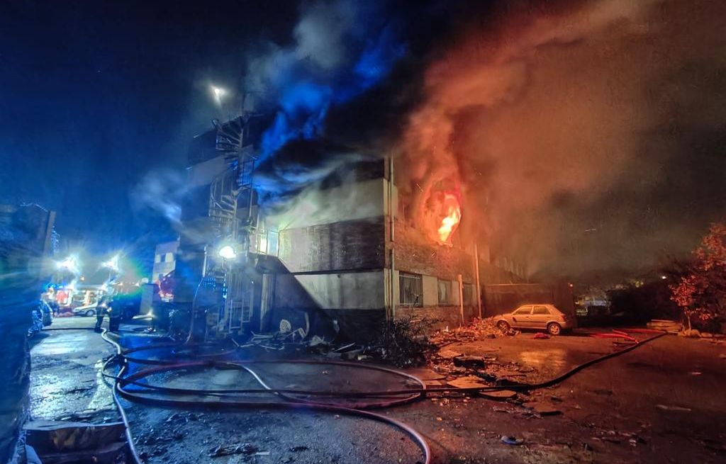 Toulouse : Incendie dans un grand squat du Mirail, une soixantaine de personnes évacuées