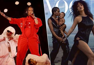 Rihanna fait sensation en couverture du Vogue avec A$AP Rocky et leur fils de neuf mois