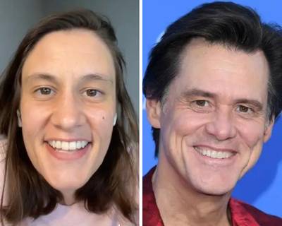 Cette humoriste ressemble comme deux gouttes d’eau à Jim Carrey