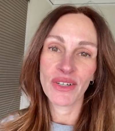 Julia Roberts et d’autres stars mondiales envoient leur “amour” aux Ukrainiens