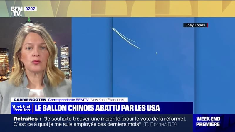 Ballon “espion” chinois abattu: Pékin dénonce une réaction “excessive” de Washington