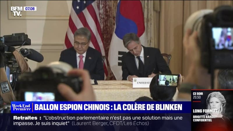Ballon espion chinois: le secrétaire d’État américain Antony Blinken reporte sa visite en Chine