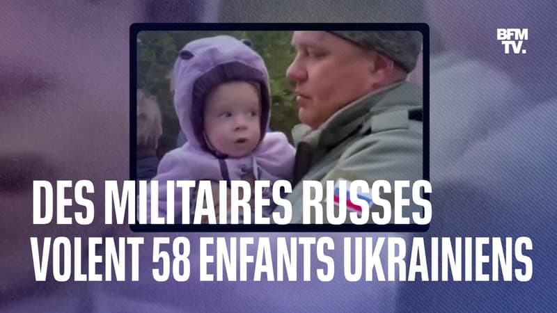Comment l’armée russe a raflé 58 enfants ukrainiens à Kherson